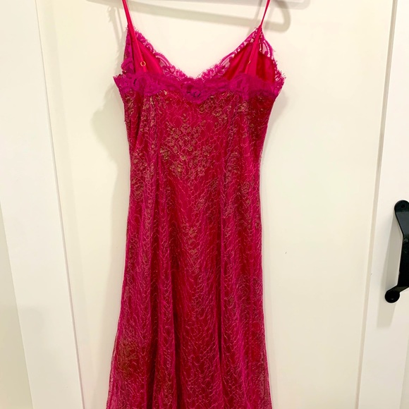 Vintage Betsy Johnson Silk/Lace Party Dress - Picture 3 of 6